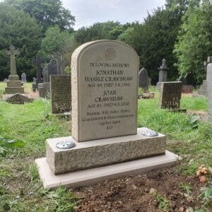 Sandstone Memorial and Headstone Designed by Northern Headstones