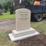 Sandstone Memorial and Headstone Designed by Northern Headstones