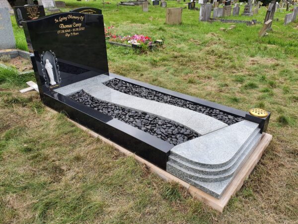 Memorial Headstone Installed by Northern Headstones in Yorkshire
