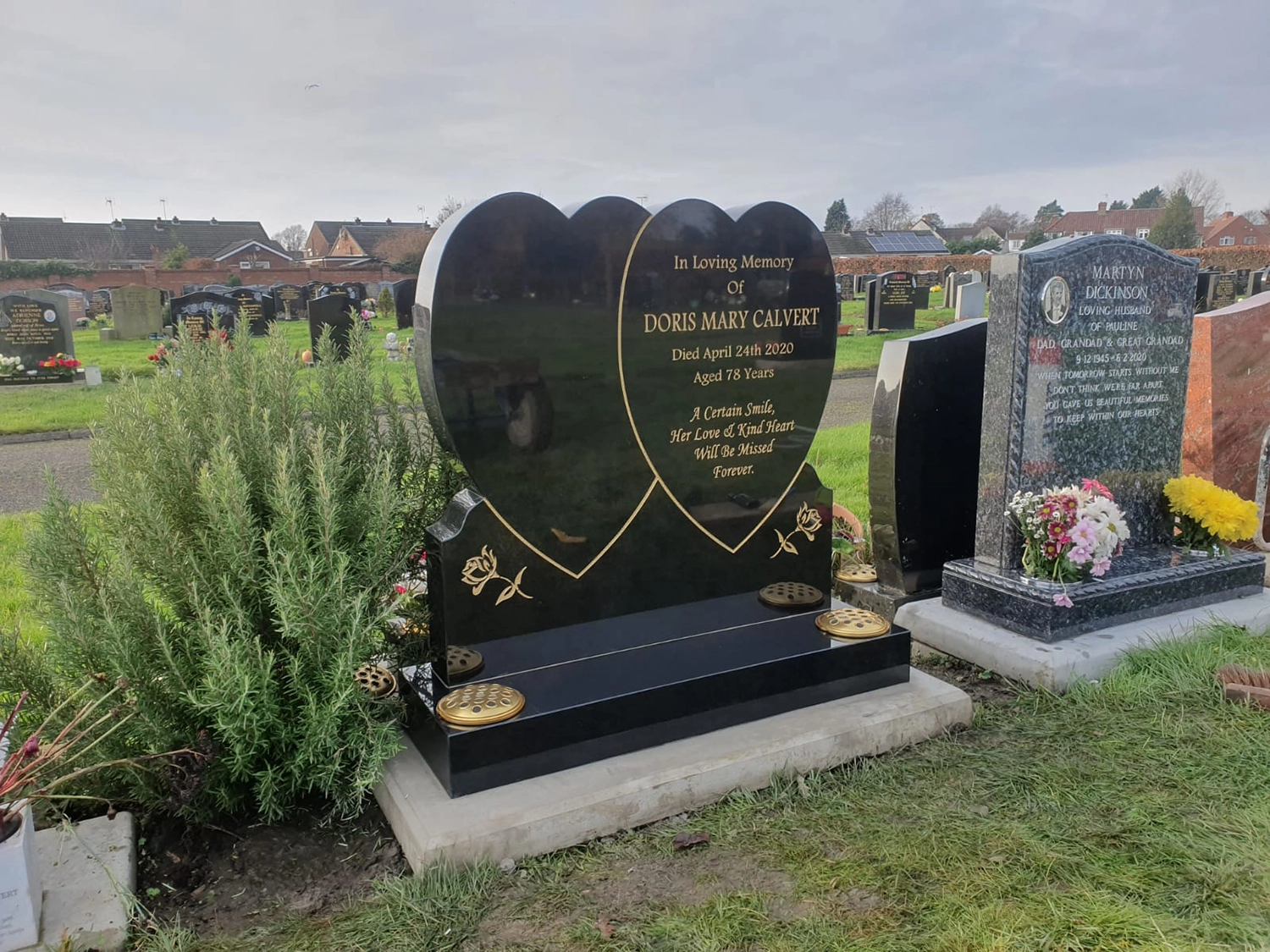 Headstones and Memorials at Northern Headstones in Yorkshire