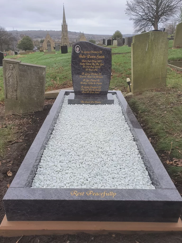 Bespoke Memorial and Headstones Examples by Northern Headstones in Yorkshire