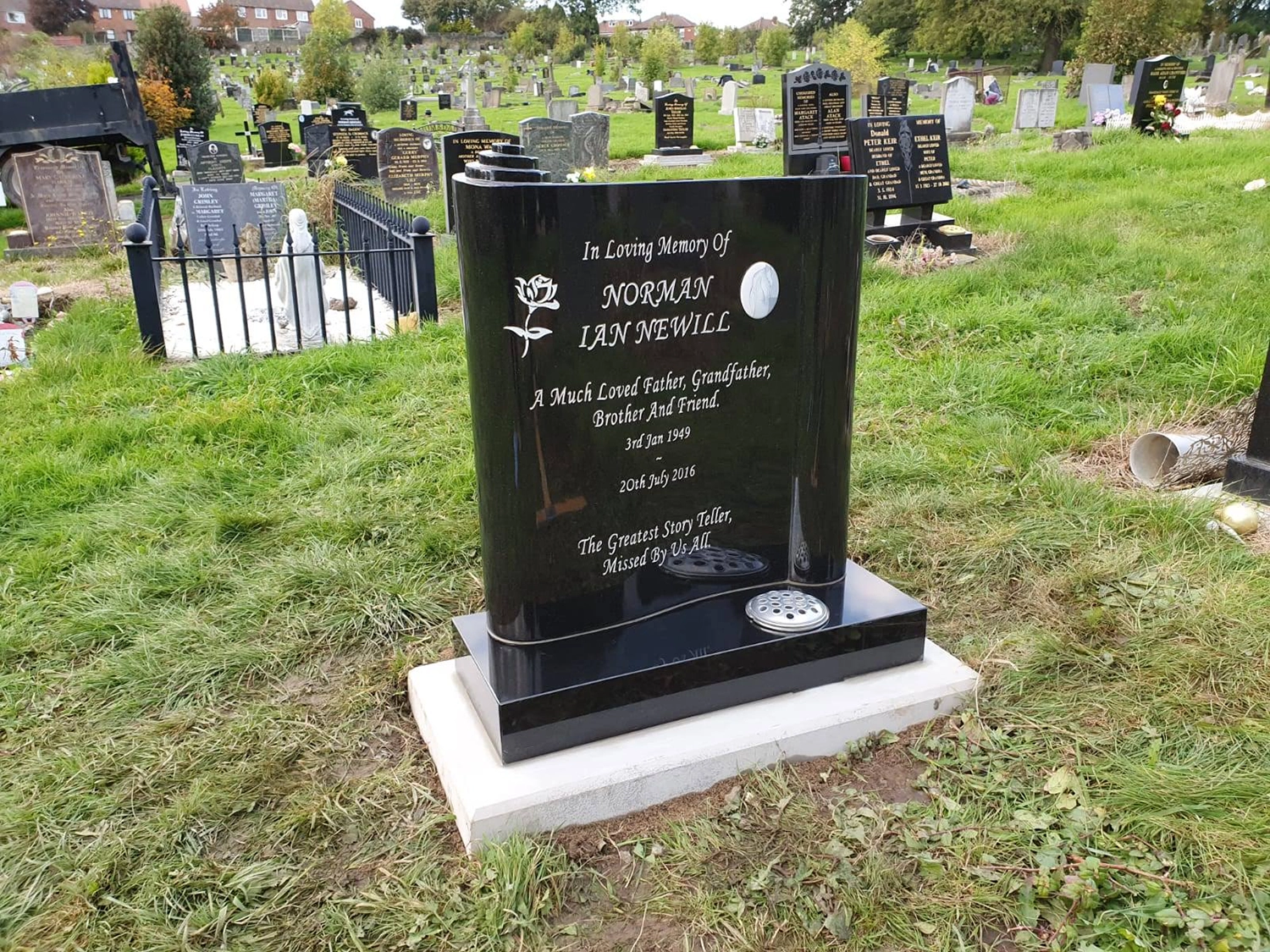 Headstone, Gravestones, and Memorials in Yorkshire by Northern Headstones