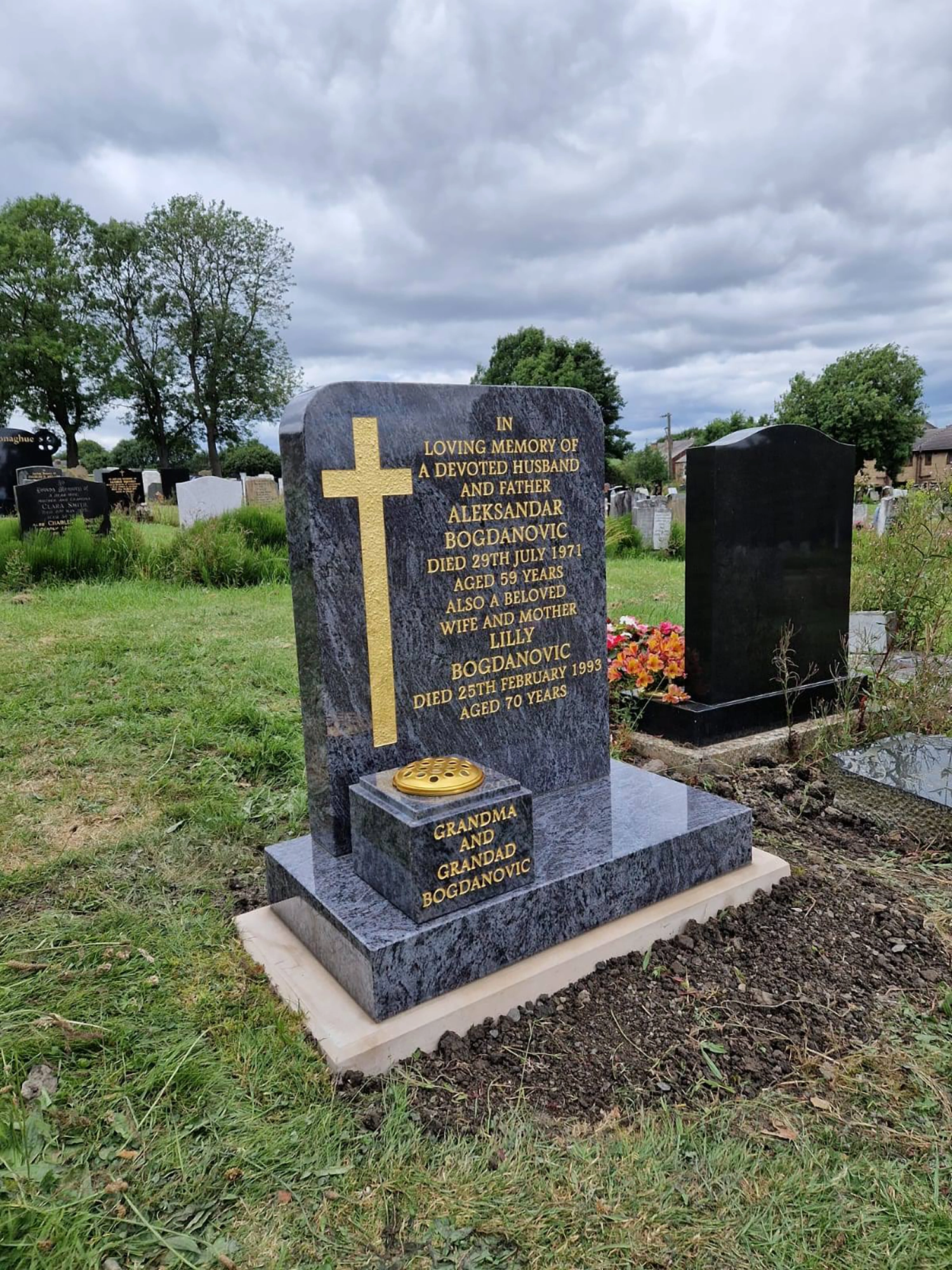 Headstones and Memorials at Northern Headstones in Yorkshire