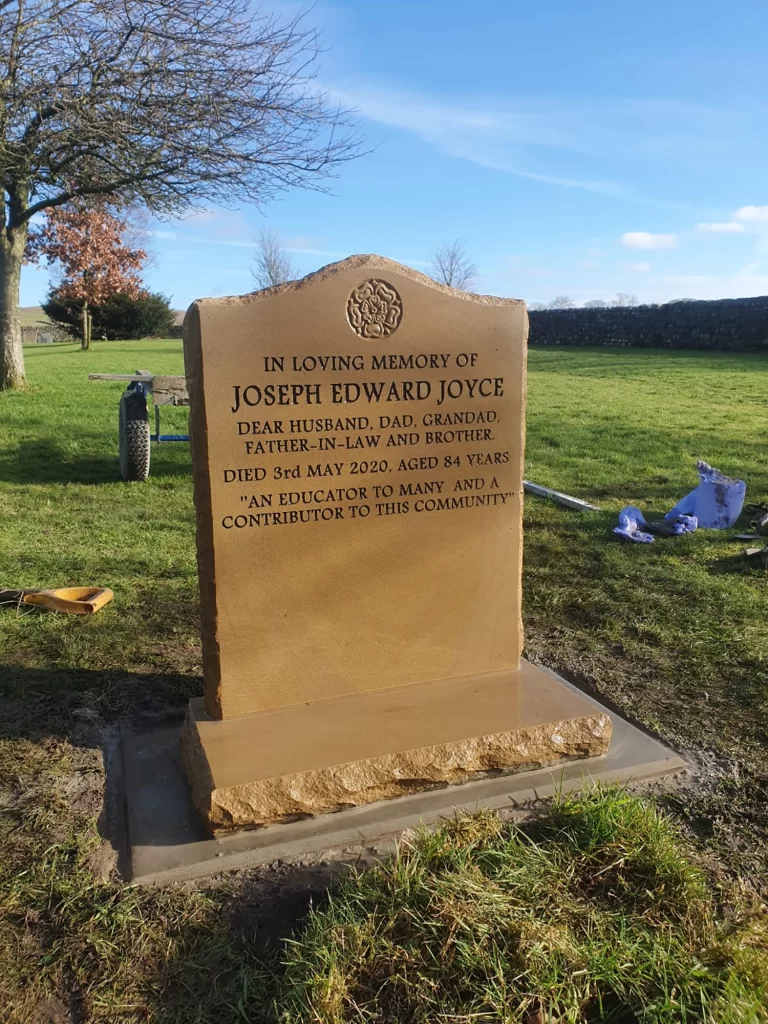 Headstones and Memorials at Northern Headstones in Yorkshire