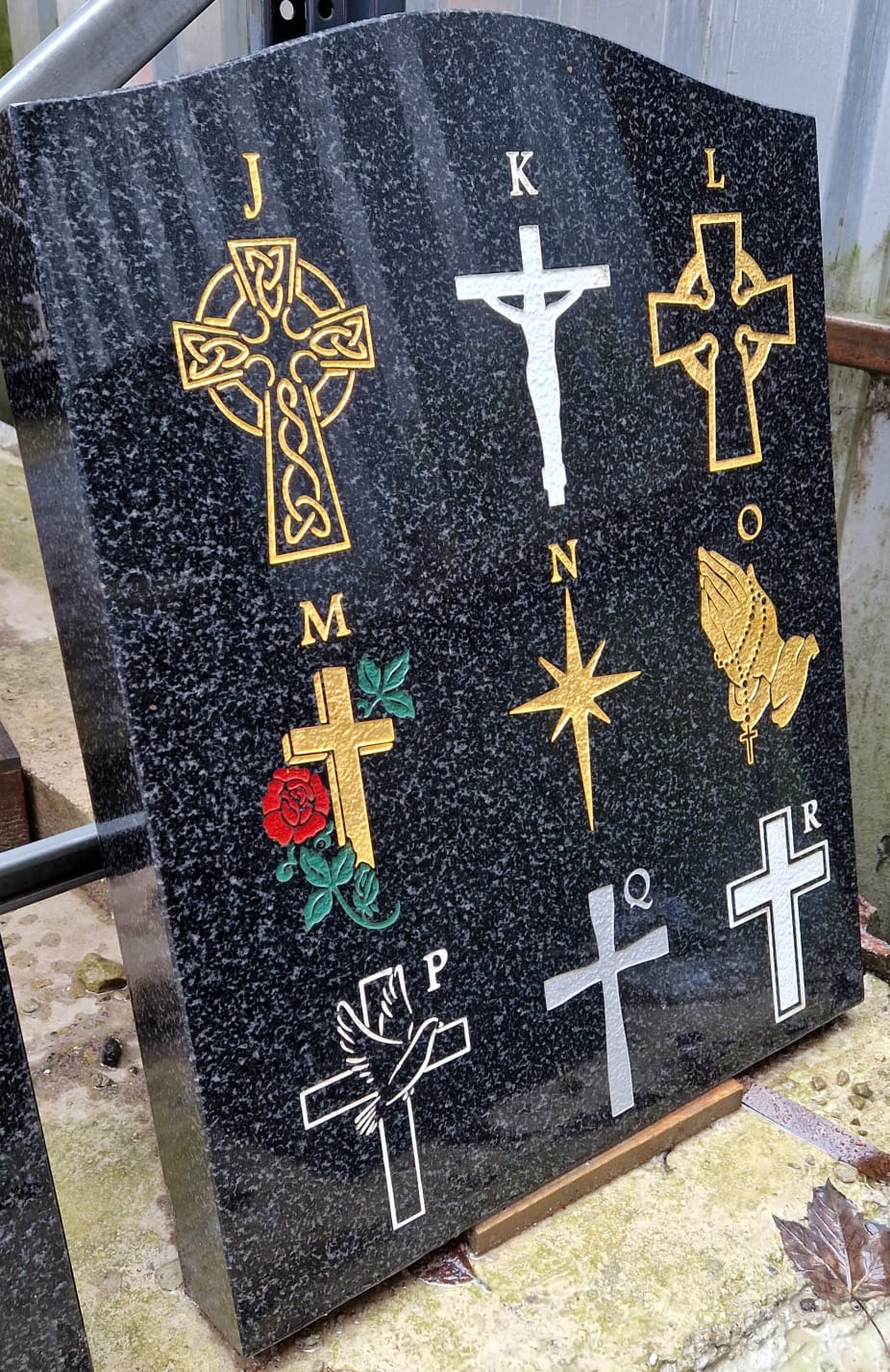 Headstone Designs and Icons Examples by Northern Headstones