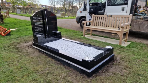 The Couple Headstone