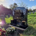 Wide Shouldered Headstone by Northern Headstones