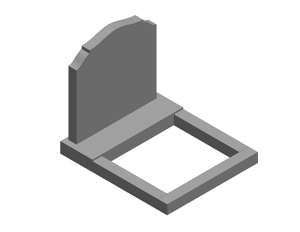 Half Kerb Surround